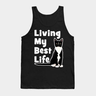 Living My Best Life - Cat Tank Top